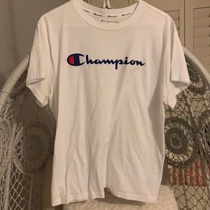 champion t-shirt!!